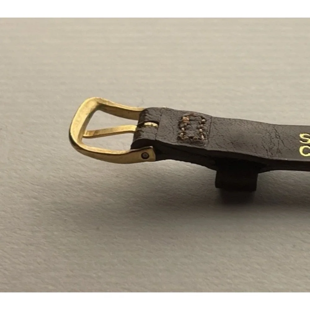 10mm Brown Selected Calf Skin‎ Watch band 2008-10R